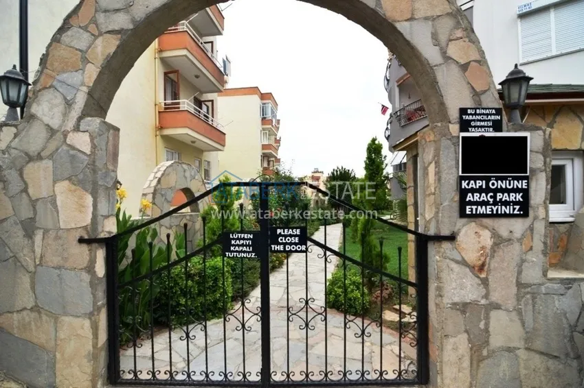 Квартира в районе Оба – 2 спальни, мебель, уютный комплекс 6 