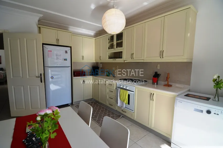 Приобрести Квартира в районе Оба – 2 спальни, мебель, уютный комплекс 7 