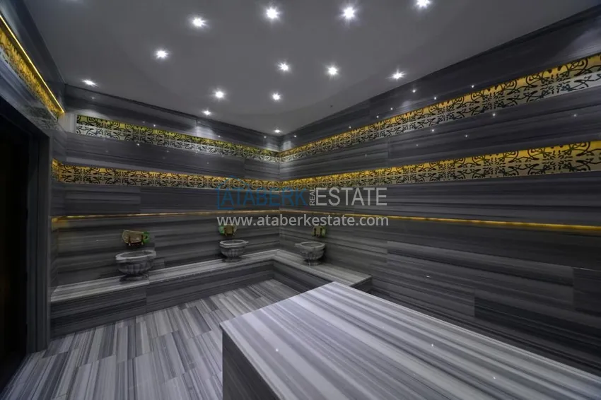 Квартира в районе Оба с мебелью на первой береговой линии 13 