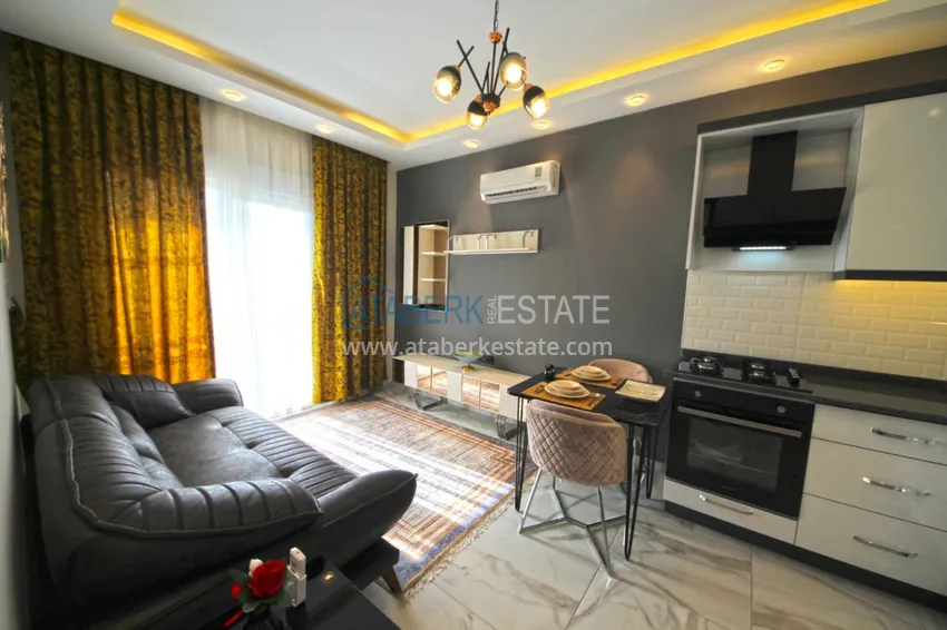 Приобрести Новая квартира в Махмутларе с мебелью, видом на море в современном комплексе  8 