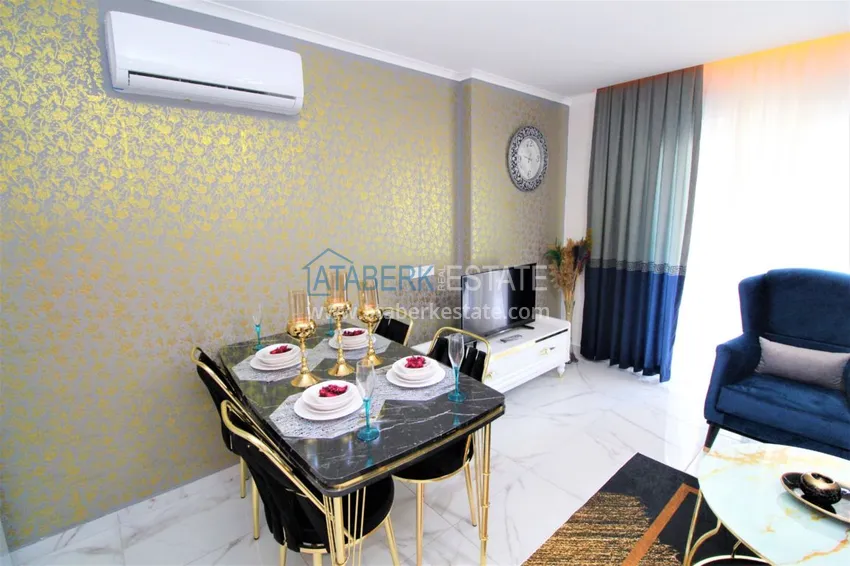 Приобрести Квартира в Махмутларе с новой мебелью в молодом комплексе недалеко от моря 8 