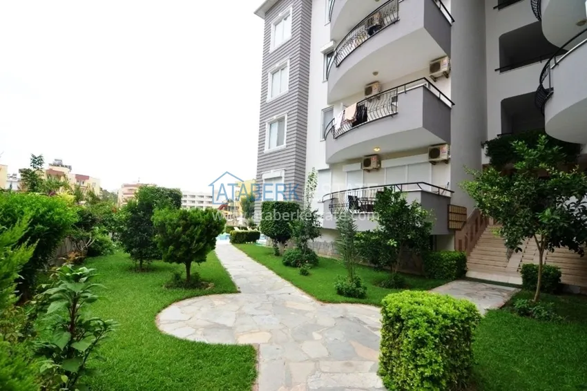 Квартира в районе Оба – 2 спальни, мебель, уютный комплекс 7 