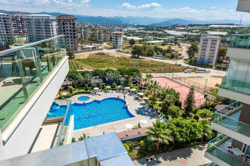 Приобрести Квартира в Авсалларе меблированная с открытым видом на горы  8 