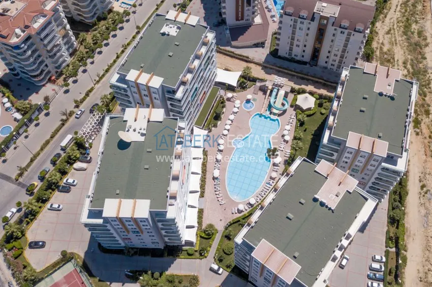 Квартира для сезонной аренды в Авсалларе в комплексе с инфраструктурой отеля  12 