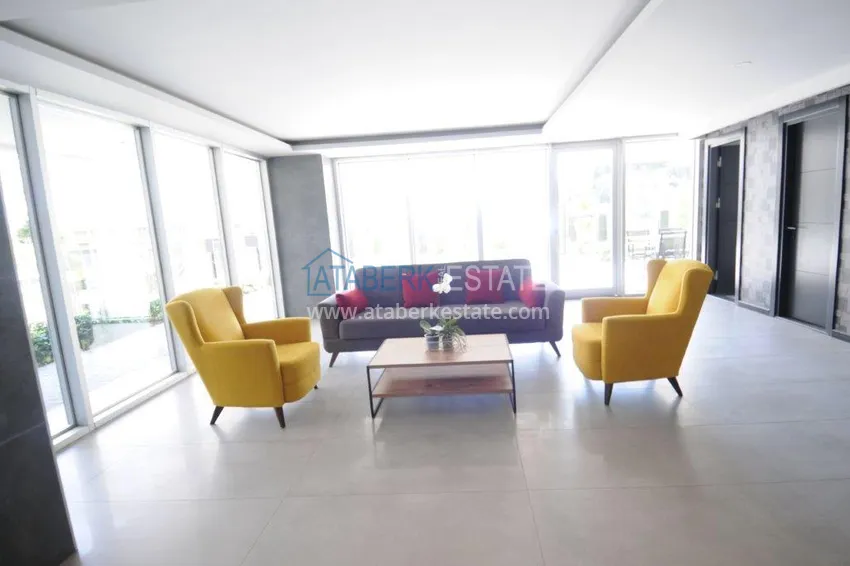 Пентхаус в центре Алании с открытым видом на море в молодой резиденции 9 