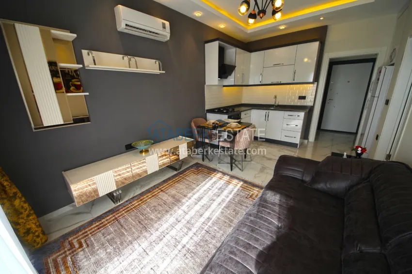 Приобрести Новая квартира в Махмутларе с мебелью, видом на море в современном комплексе  9 