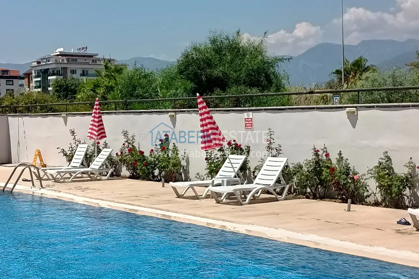 Квартира в Махмутларе с мебелью в жилом комплексе рядом с морем 9 