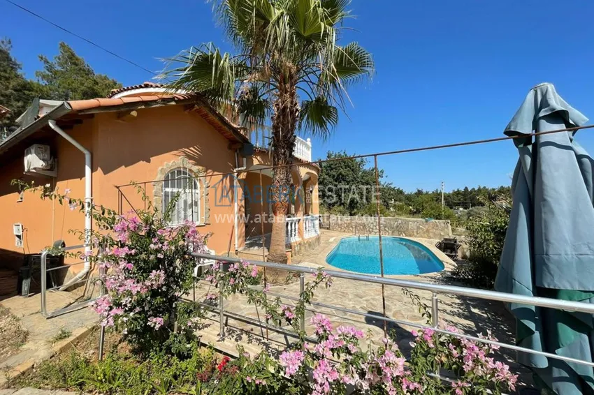 Отдельно стоящая двухэтажная вилла в Авсалларе 10 