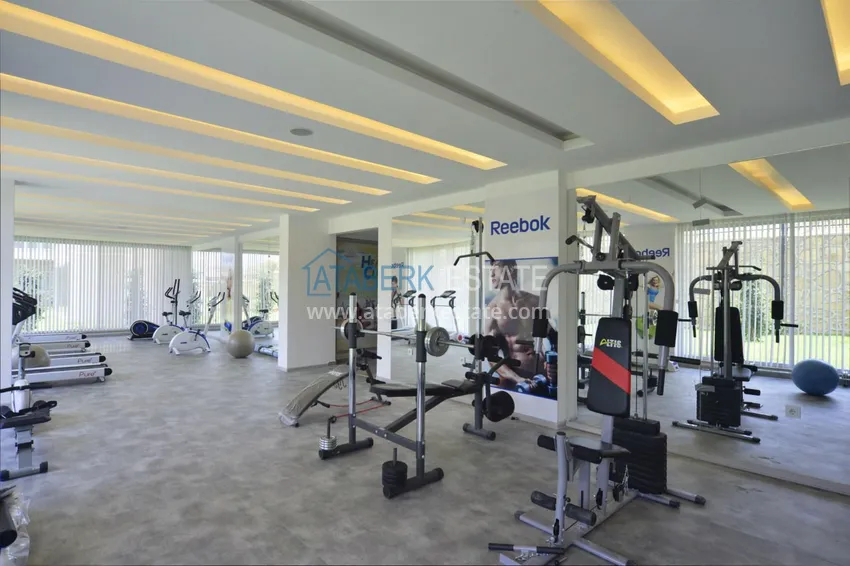 Квартира в Авсалларе открытый вид на море и горы с мебелью 10 