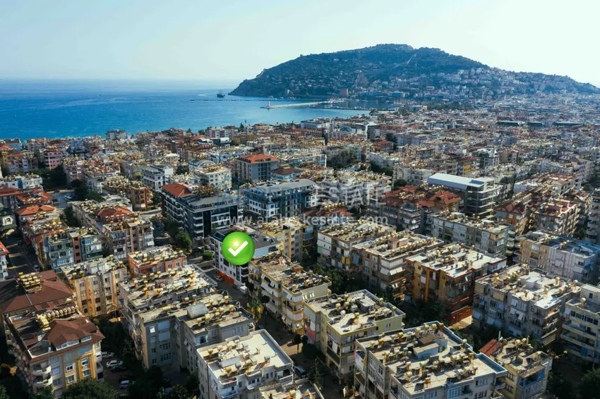 Квартира в центре Аланьи двухкомнатная с чистовой отделкой  1 