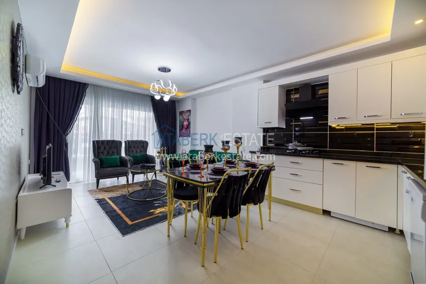 Приобрести Квартира в Каргыджаке с мебелью в престижном жилом комплексе 5 