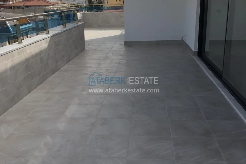 Приобрести Пентхаус в Алании в новом комплексе – район пляжа Клеопатра 14 