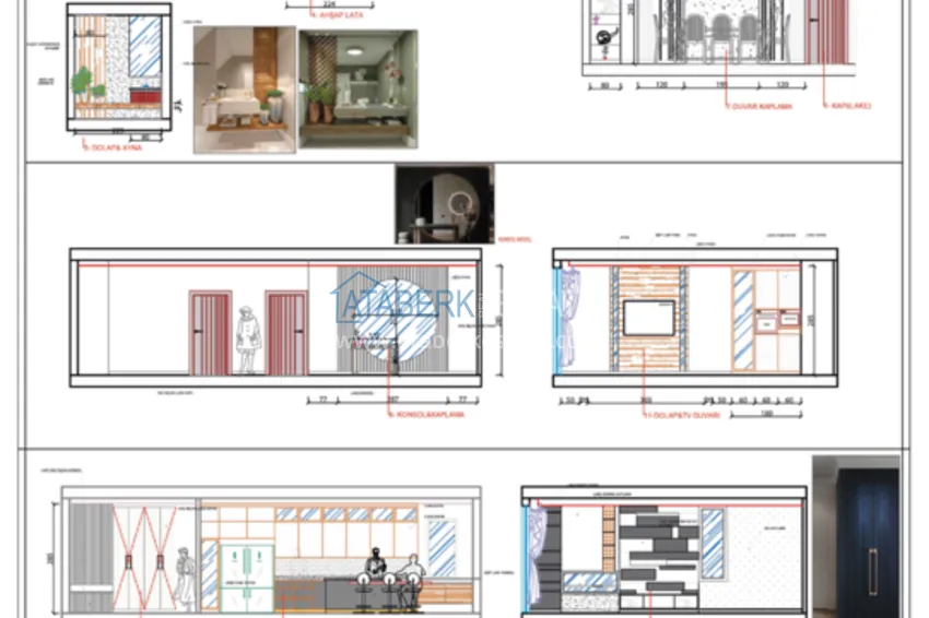 Купить дешево Видовая частная вилла в районе Джикджилли на этапе строительства  5 