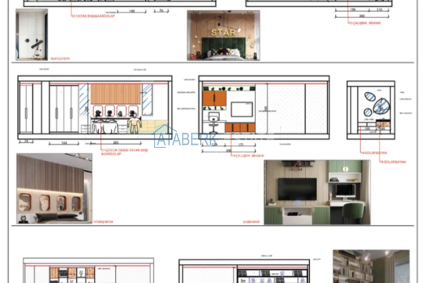 Купить дешево Видовая частная вилла в районе Джикджилли на этапе строительства  6 