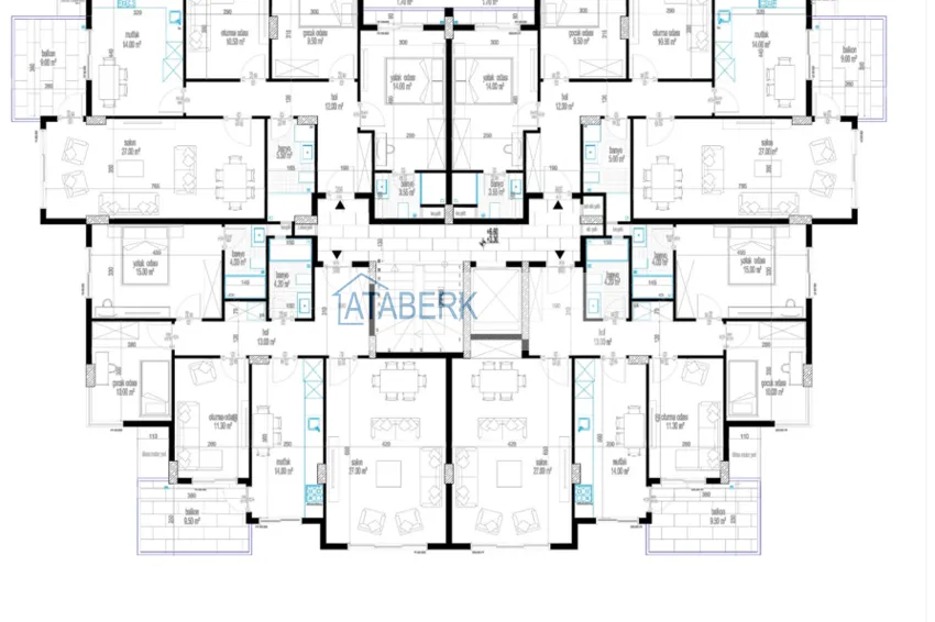 Купить дешево Новый эксклюзивный жилой комплекс в Алании, район Оба - квартиры от застройщика 3 