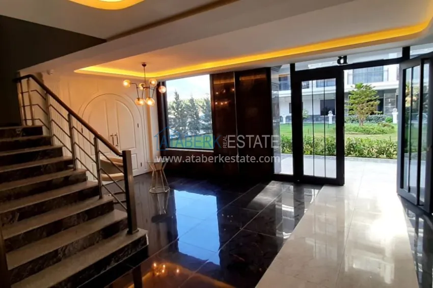 Новая квартира в Каргыджаке с боковым видом на море в молодом комплексе  12 