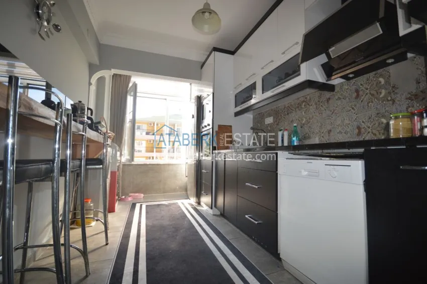 Приобрести Квартира в центре Алании район Дамлаташ 2 спальни отдельная кухня 10 