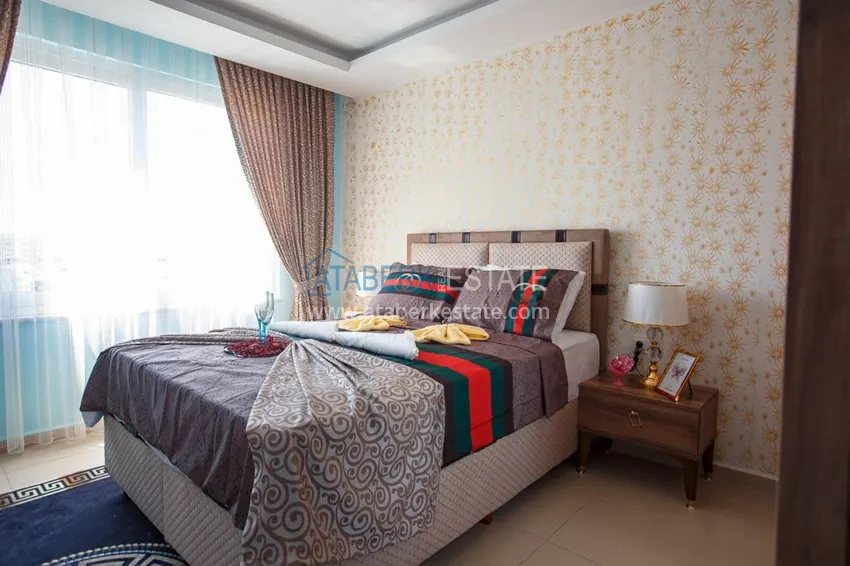 Приобрести Квартира в Махмутларе после ремонта, новая мебель, вид на море 10 