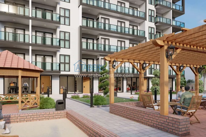 Новый проект семейного жилого комплекса в районе Авсаллар 10 