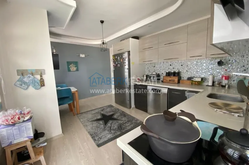 Приобрести Садовый дуплекс в Алании двухуровневый с отдельной кухней 10 