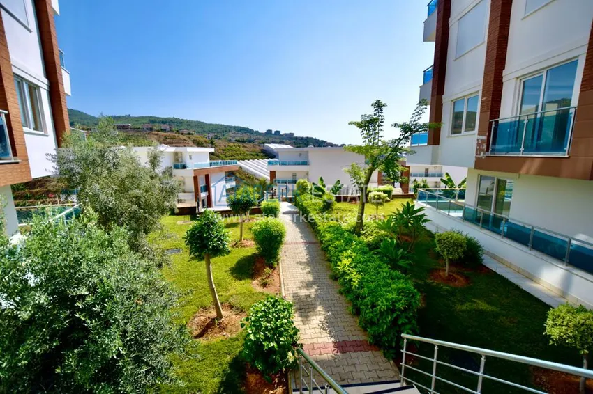 Садовый дуплекс в Каргыджаке в резиденции класса-люкс 10 