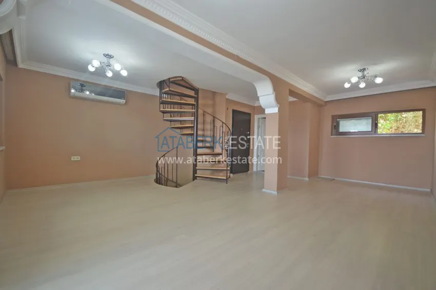 Приобрести Трехуровневая смежная вилла в районе Демирташ с собственным садом 13 