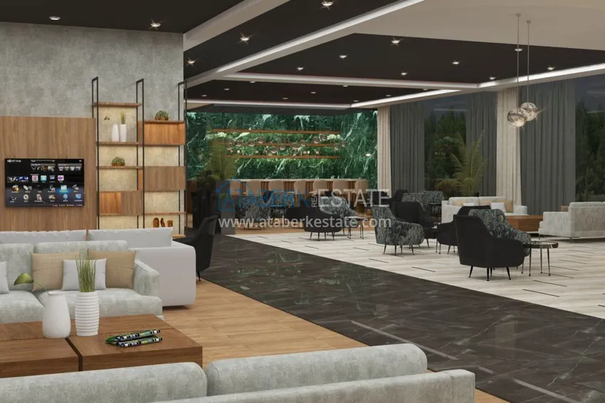 Эксклюзивный проект в районе Каргыджак - дом отдыха для поколения +60  15 