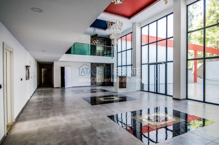 Квартиры в Авсалларе меблированные с видом на лес в современном комплексе  14 