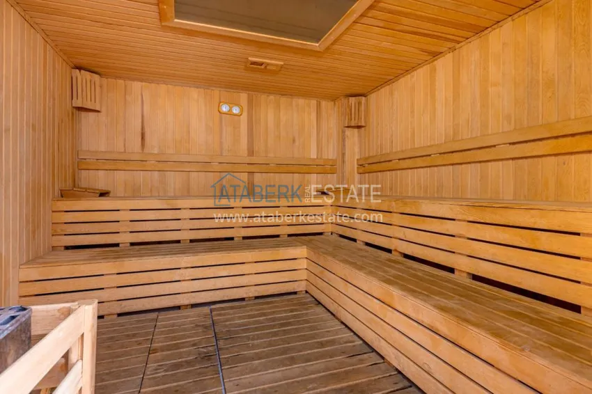 Квартира в Махмутларе после ремонта, новая мебель, вид на море 12 