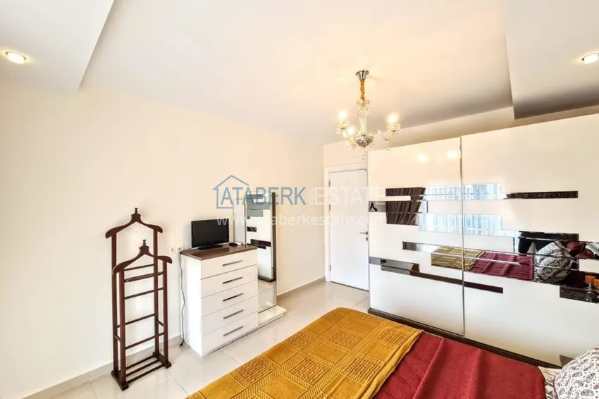 Приобрести Двухуровневая квартира в Кестеле с новой мебелью и видом на море 14 