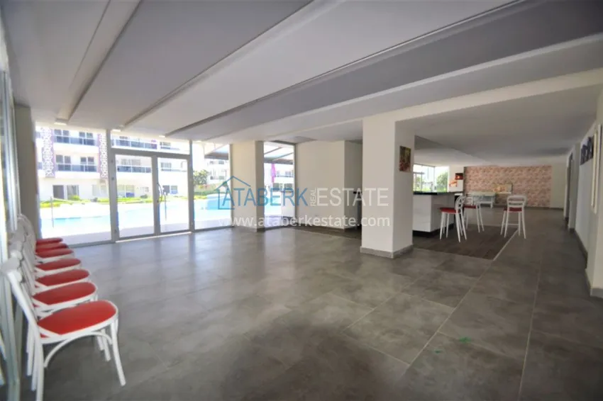 Квартира-студия в Алании район Кестель в комплексе комфорт-класса 13 