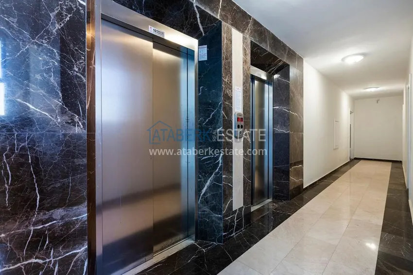 Квартира в Махмутларе после ремонта, новая мебель, вид на море 13 