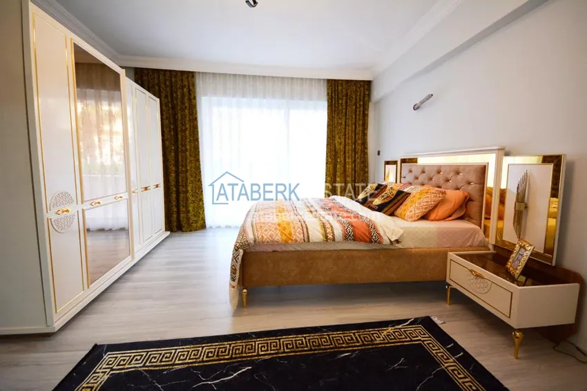 Приобрести Квартира в Махмутларе с современной новой мебелью на центральной улице 12 