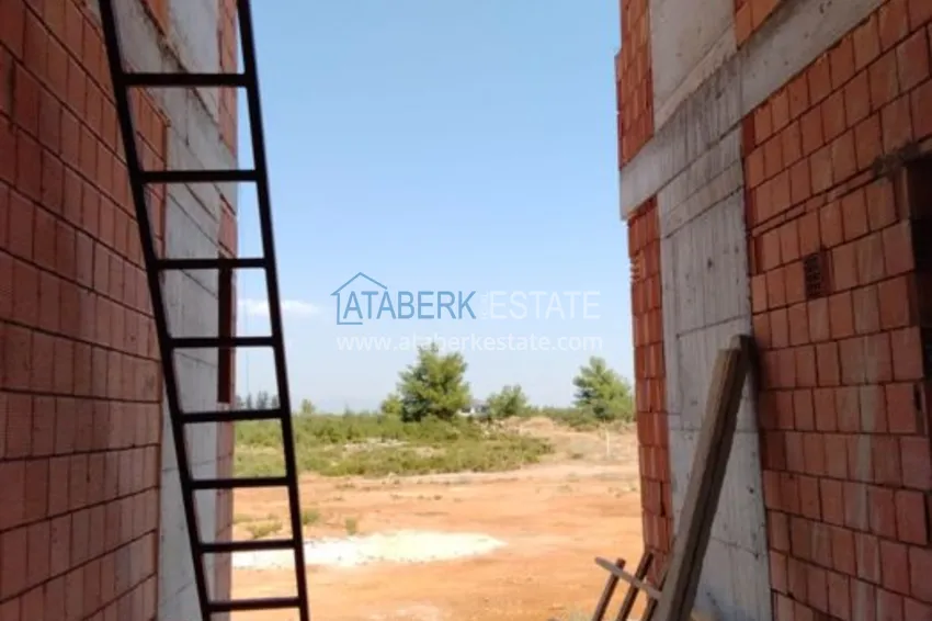 Элитные строящиеся виллы в Анталии район Дошемеалты с правом на гражданство 12 