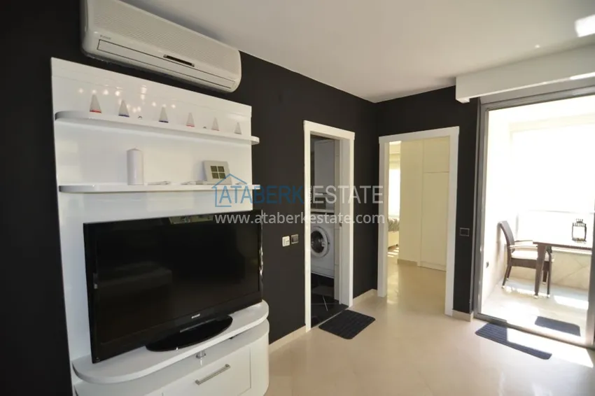 Приобрести Квартира в Оба - современный интерьер, боковой вид на море, первая береговая  16 