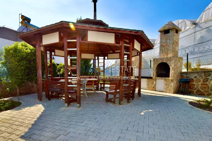 Садовый дуплекс в Каргыджаке в резиденции класса-люкс 13 