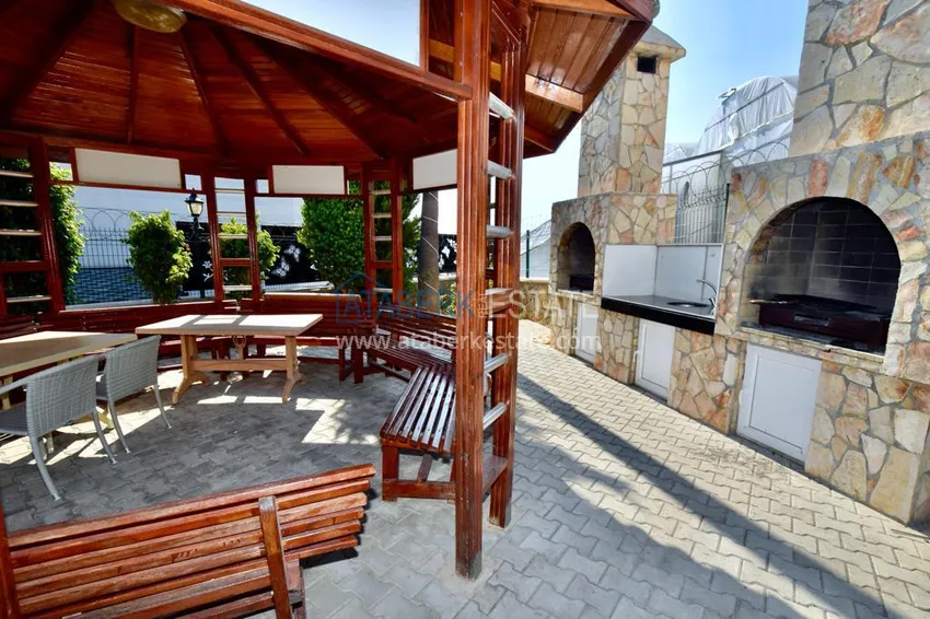 Садовый дуплекс в Каргыджаке в резиденции класса-люкс 14 