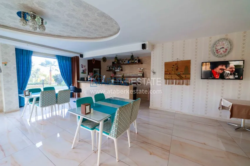 Квартира в Авсалларе с мебелью в благоустроенном комплексе  15 