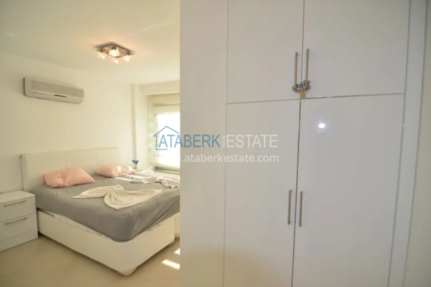 Приобрести Квартира в Оба - современный интерьер, боковой вид на море, первая береговая  18 