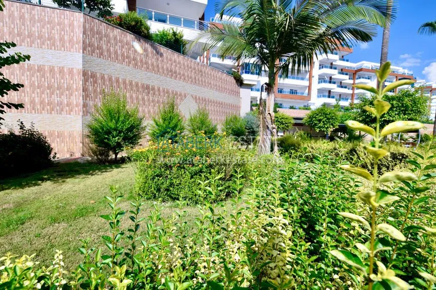 Садовый дуплекс в Каргыджаке в резиденции класса-люкс 16 