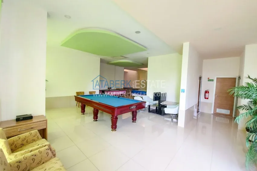 Квартира-студия «под ключ» в Авсалларе в комплексе с частным пляжем 17 