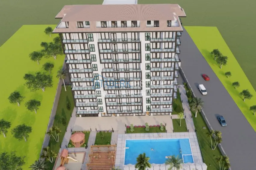 Новый проект семейного жилого комплекса в районе Авсаллар 15 