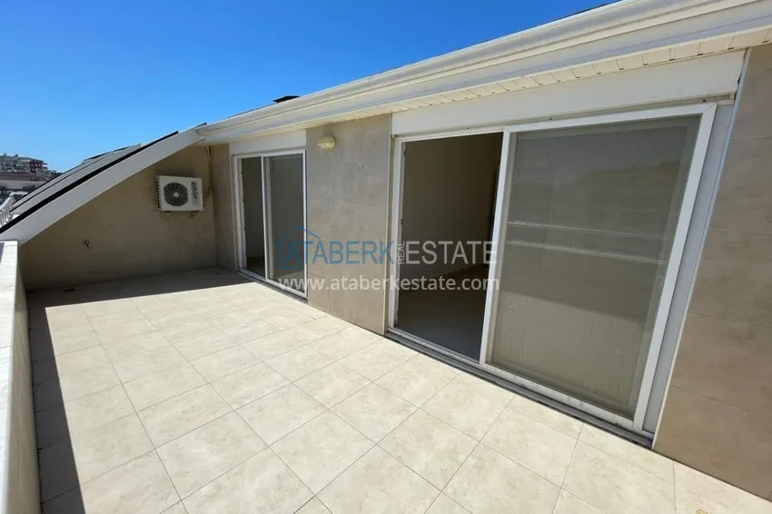 Приобрести Пентхаус в Авсалларе двухуровневый в комплексе с частным пляжем  15 