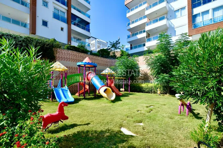 Садовый дуплекс в Каргыджаке в резиденции класса-люкс 17 