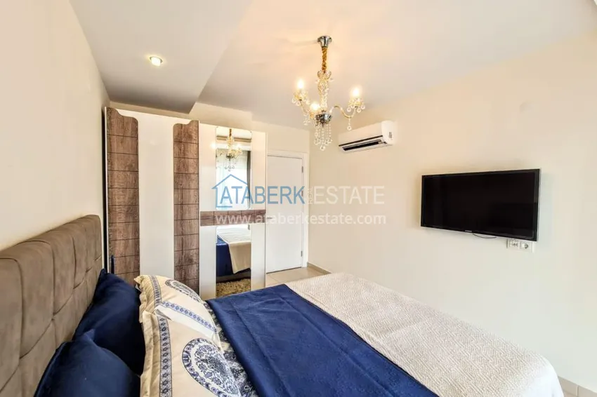 Приобрести Двухуровневая квартира в Кестеле с новой мебелью и видом на море 17 