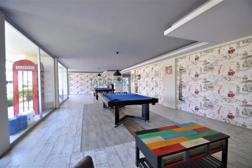 Квартира-студия в Алании район Кестель в комплексе комфорт-класса 16 