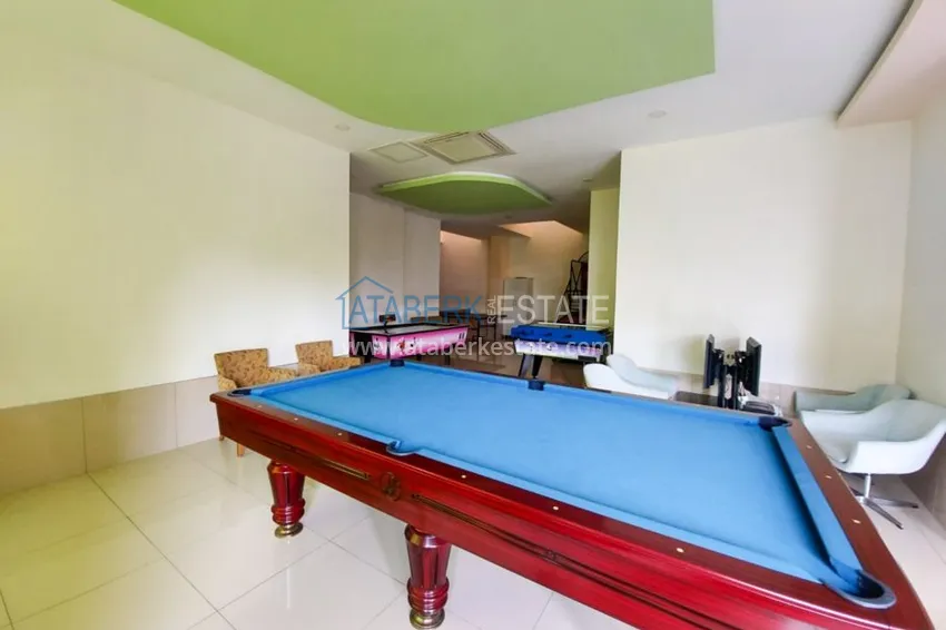 Квартира-студия «под ключ» в Авсалларе в комплексе с частным пляжем 18 