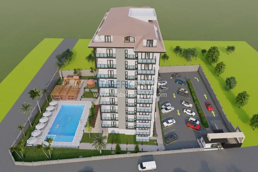 Новый проект семейного жилого комплекса в районе Авсаллар 16 