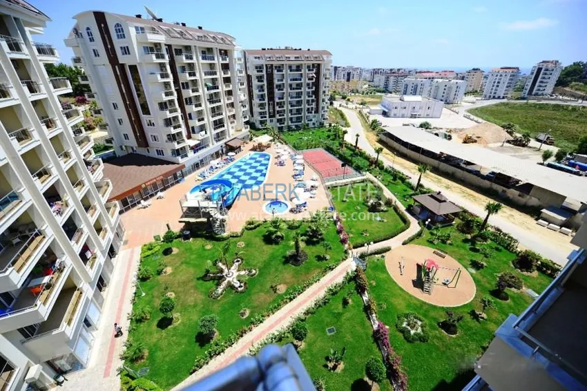 Приобрести Пентхаус в Авсалларе двухуровневый в комплексе с частным пляжем  16 