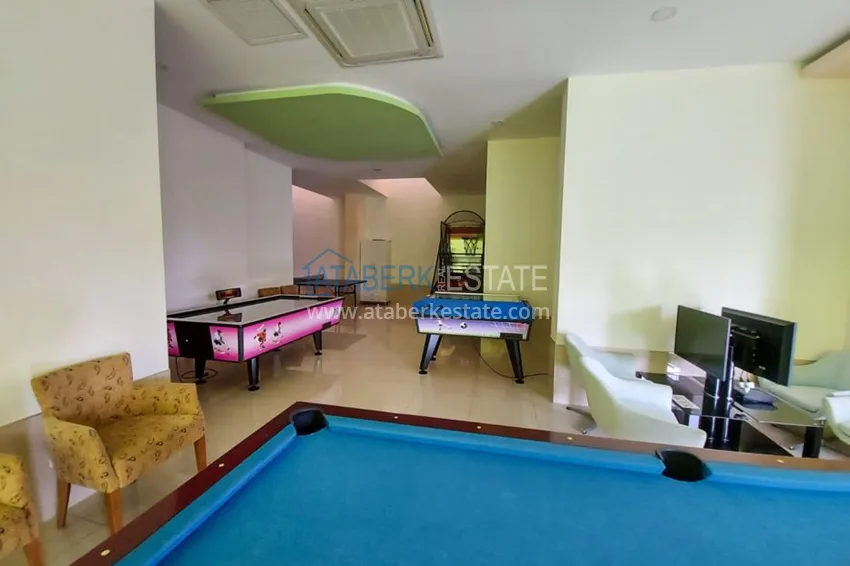 Квартира-студия «под ключ» в Авсалларе в комплексе с частным пляжем 19 